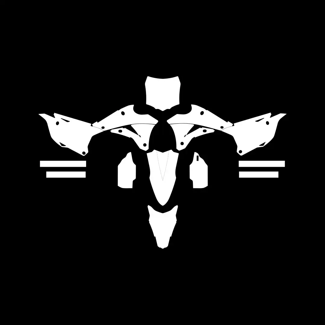 Molde Template Kawasaki Kawasaki KX 85 100 2014-2021