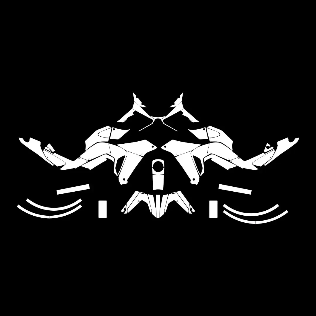 Molde Template Honda XL 750 Transalp 2023-2026