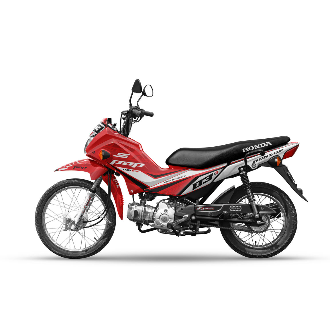 Design para Impressão Honda Pop 110i 2015-2024 - Spec