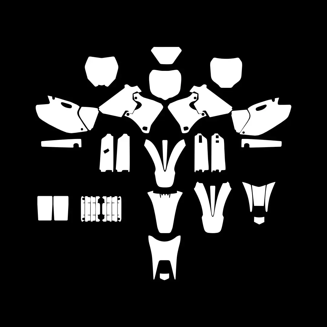Molde Template Yamaha YZ WR 250F 400F 426F 1998-2002