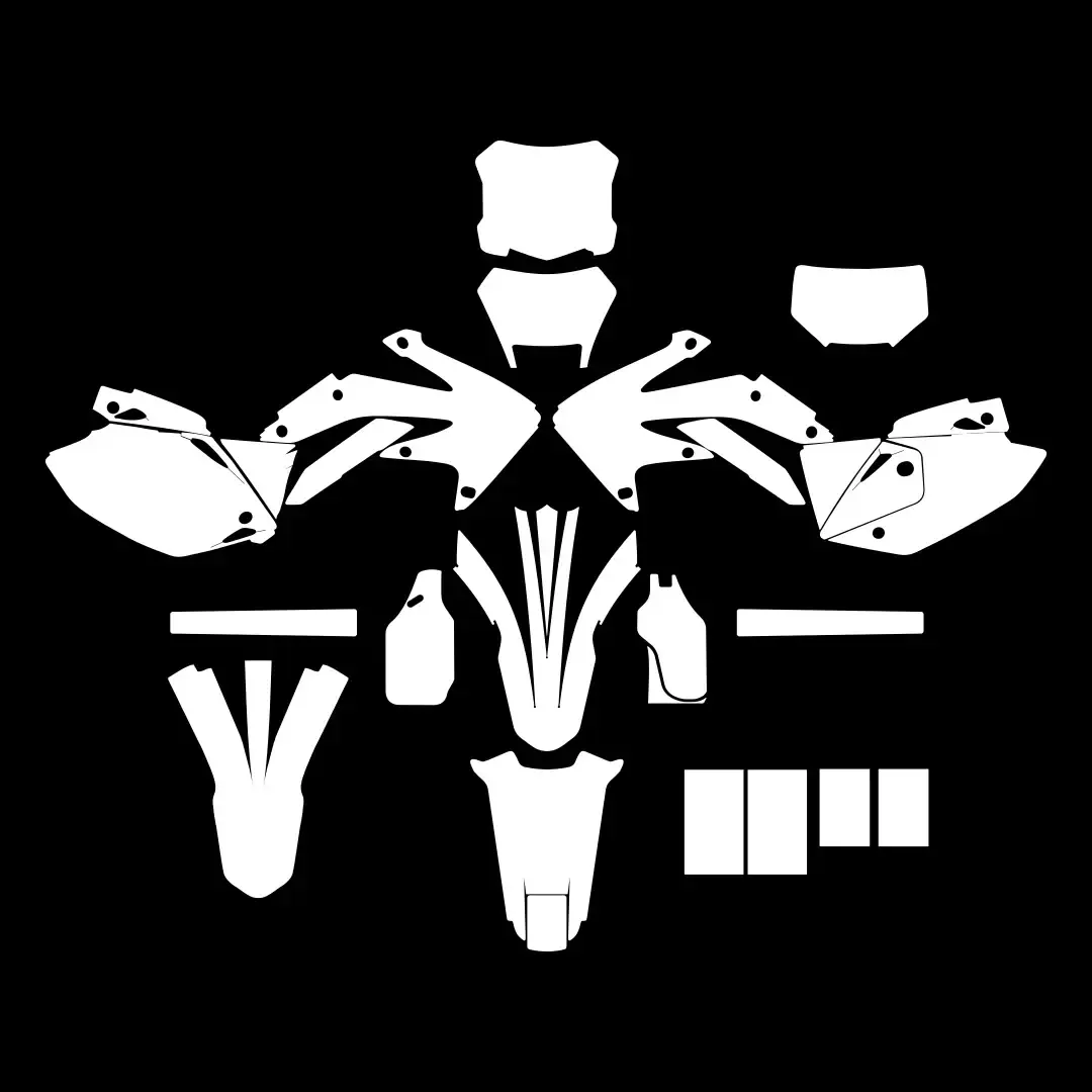 Molde Template Honda CRF 450X 2005-2017