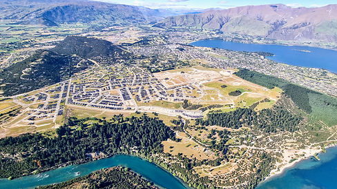 Ariael photo of Wanaka township