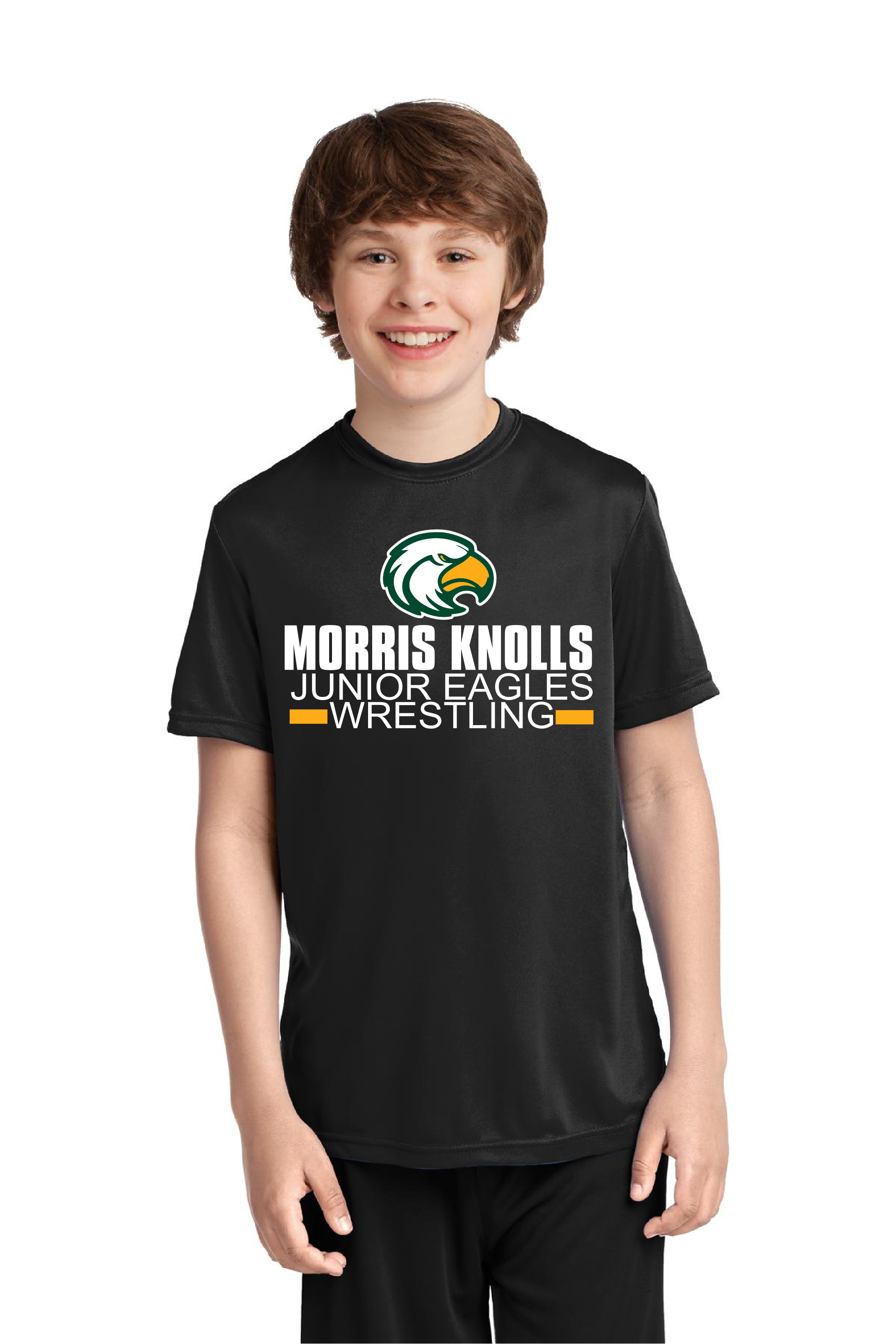 MK Wrestling - Dry fit - short sleeve - black