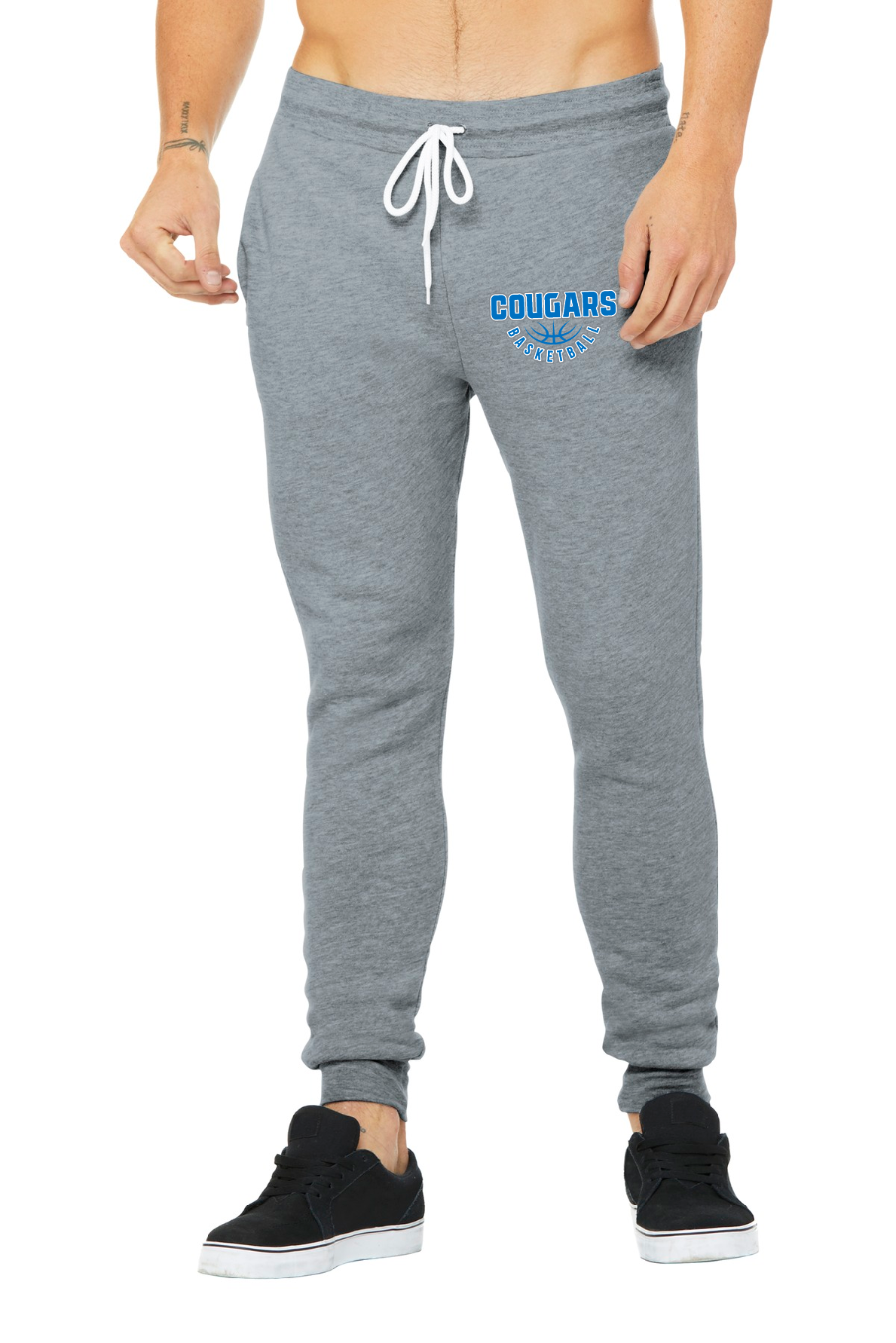 Kitt Girls Hoops - sweatpants - cotton - grey