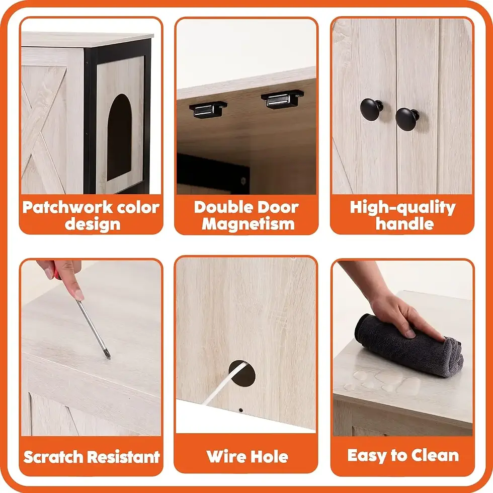 Thumbnail: Covora Haven Pet Nightstand