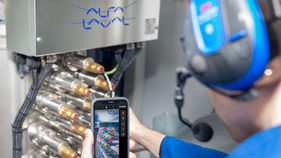 Alfa Laval develops remote support for troubleshooting / optimising marine equipment remotely