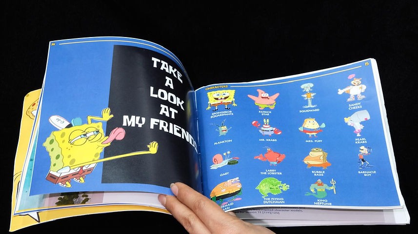 spongebob book