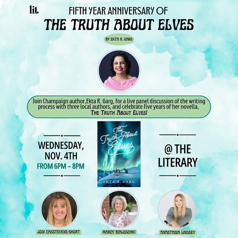 Five Year Novella Anniversary and Author Panel, hosted by Ekta R. Garg