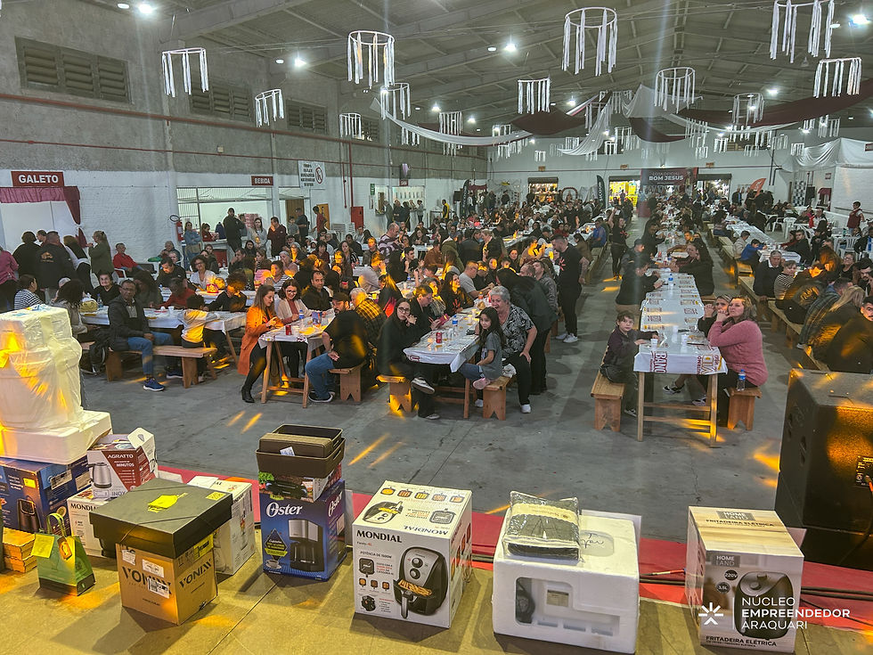 Ajorpeme organiza, pelo quarto ano consecutivo, noite do Show de Prêmios da Festa do Senhor Bom Jesus de Araquari