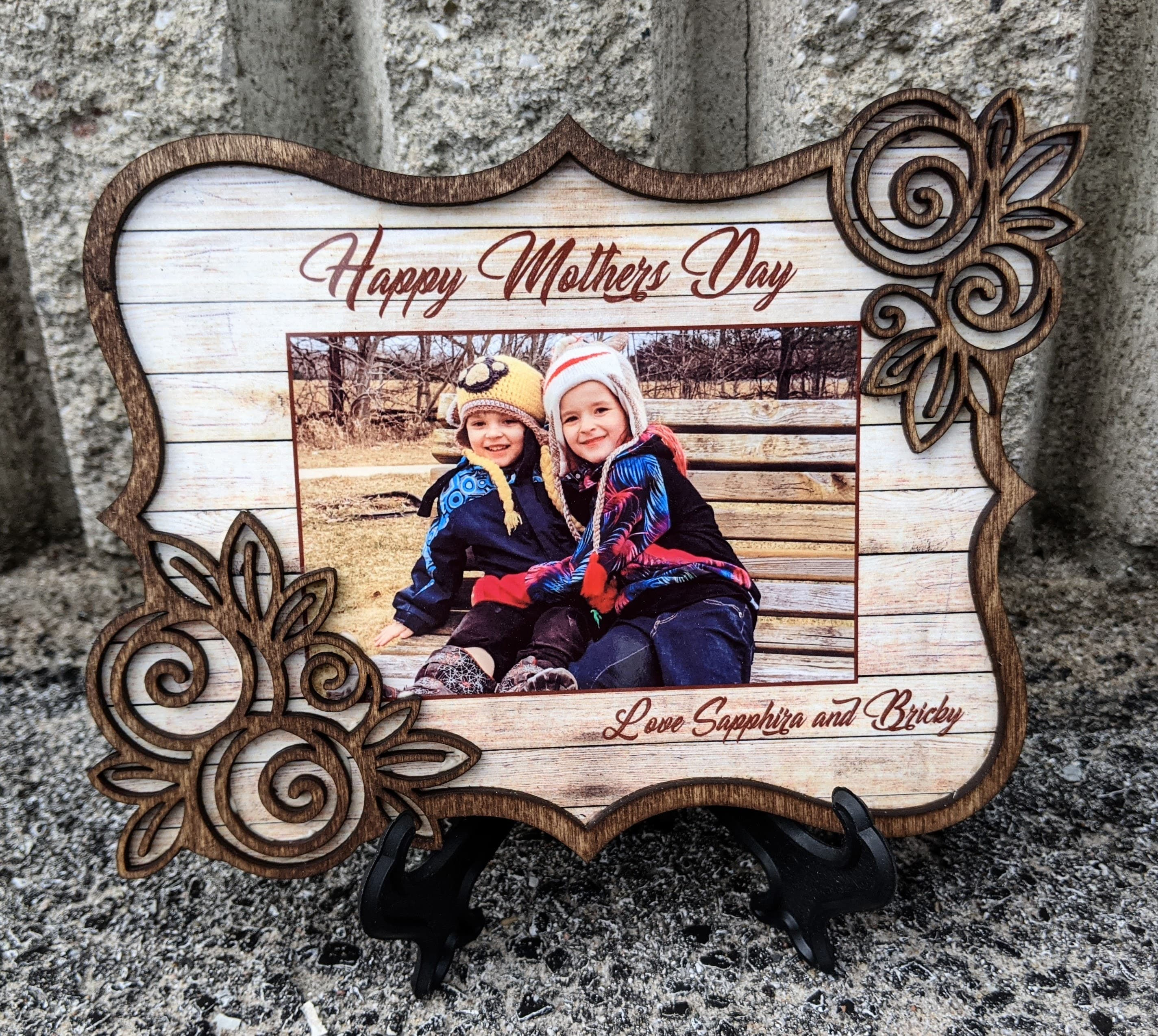 Mothers day, personalized, photo gift, plaque