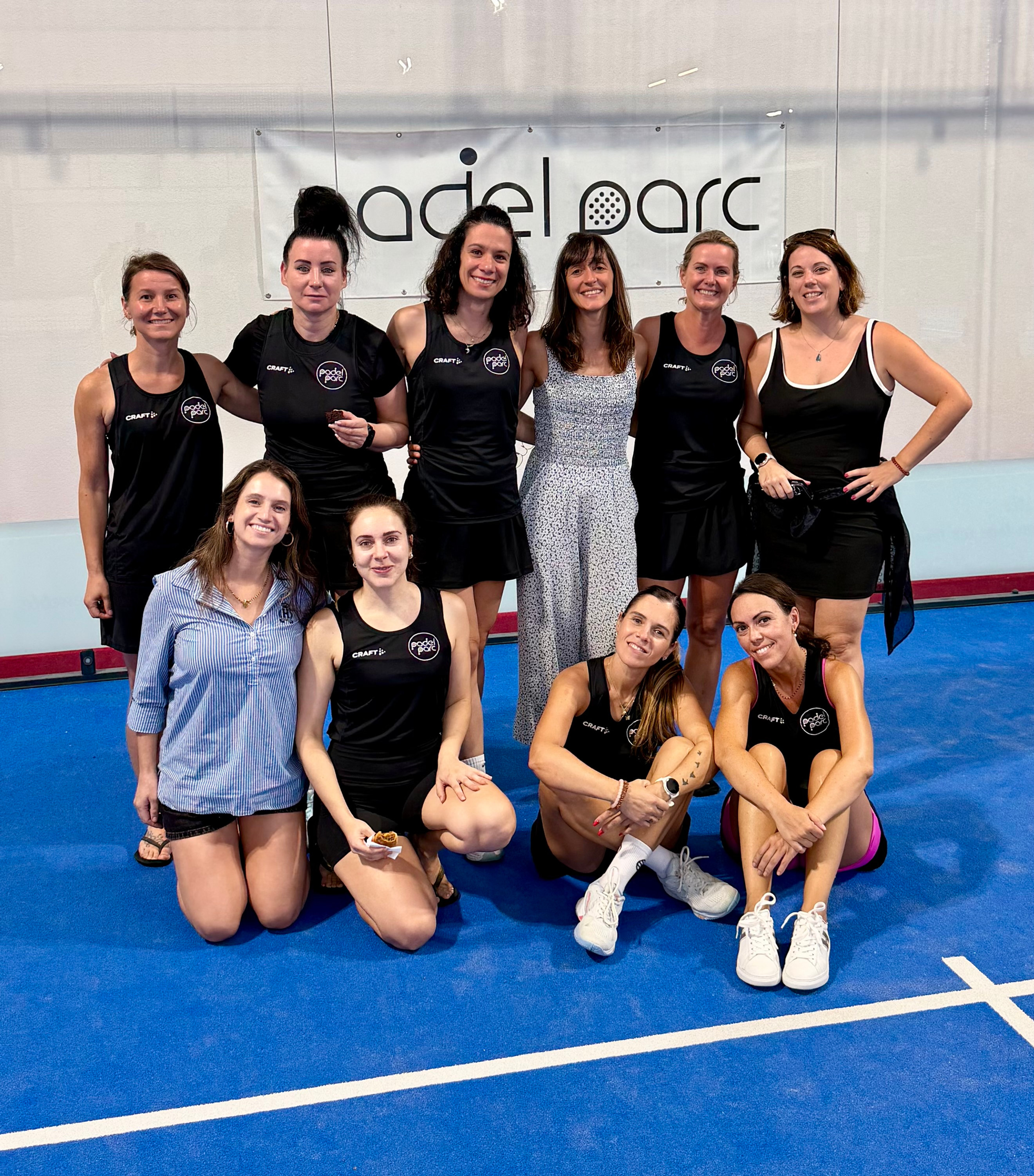 Karen, Céline, Eleonora, Barbara, Anouck, Julia, Isidora, Graziela, Filipa et Giorgia