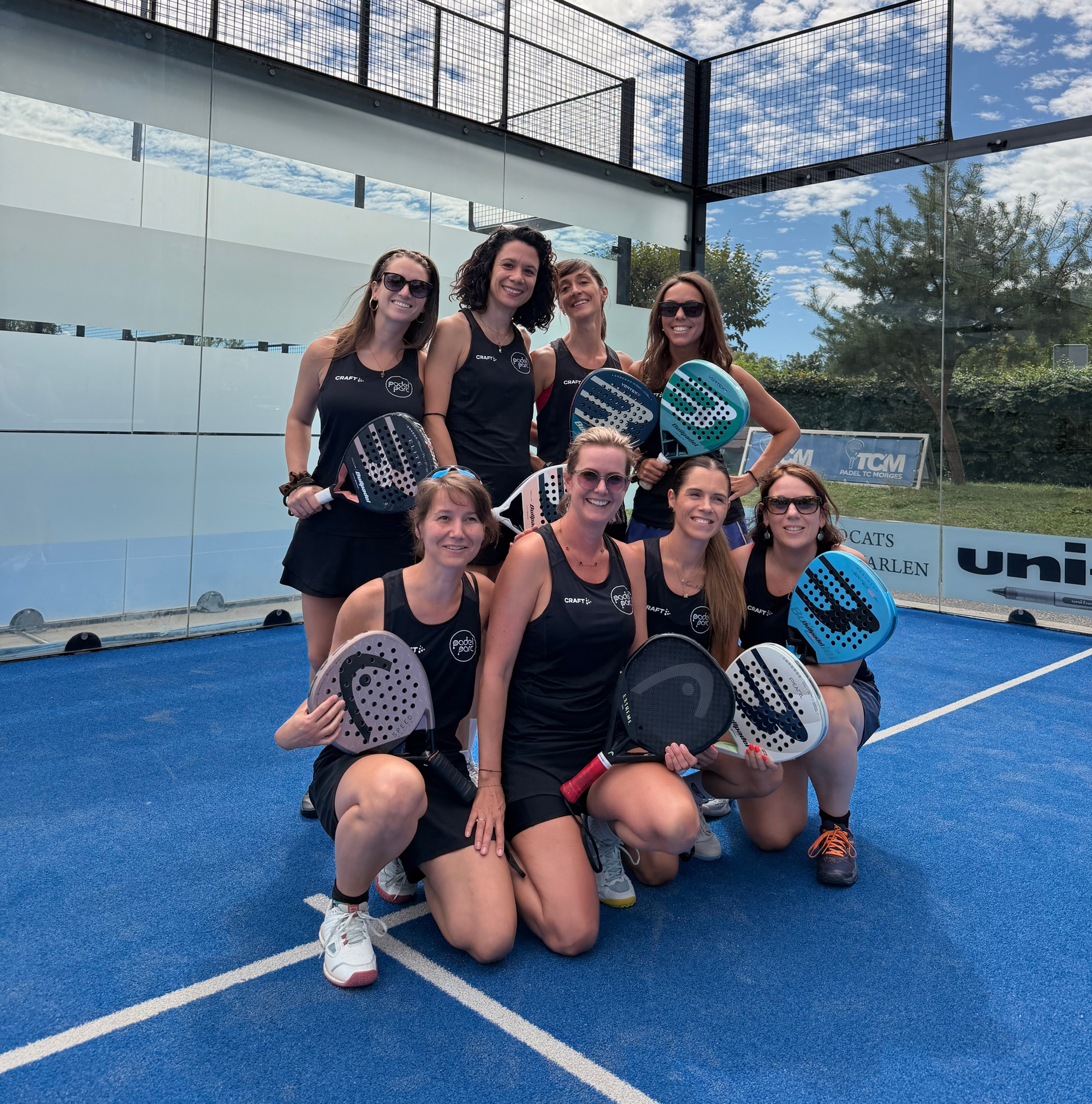 Isidora, Eleonora, Barbara, Giorgia, Karen, Anouck, Filipa et Julia
