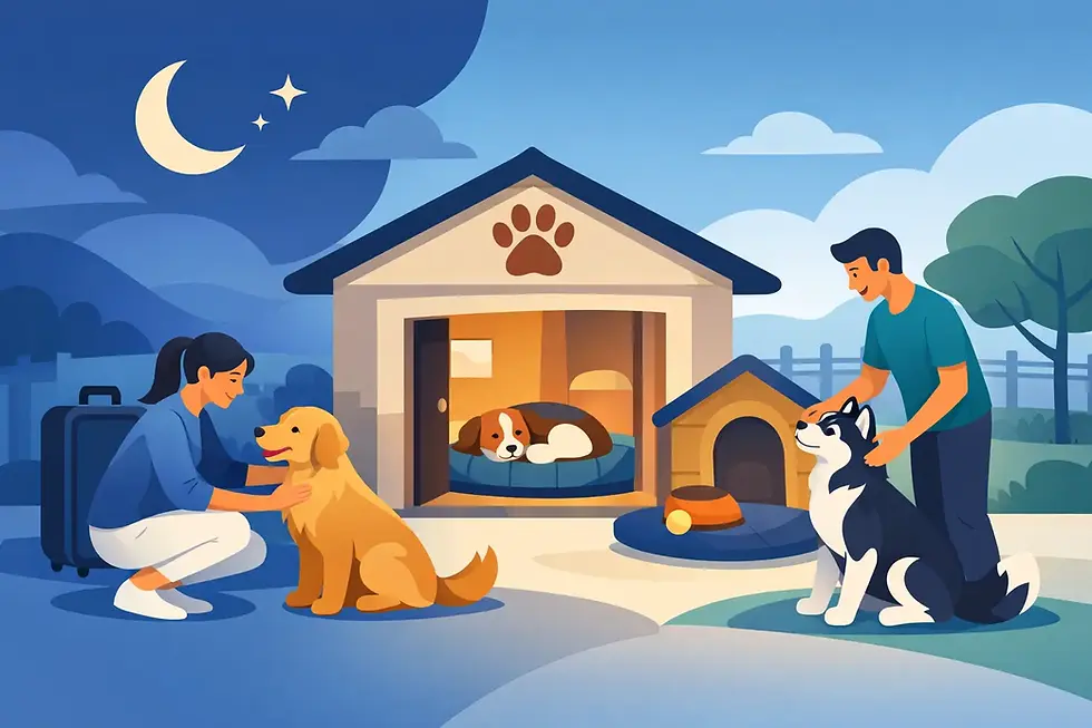 Overnight Dog Boarding Done Right