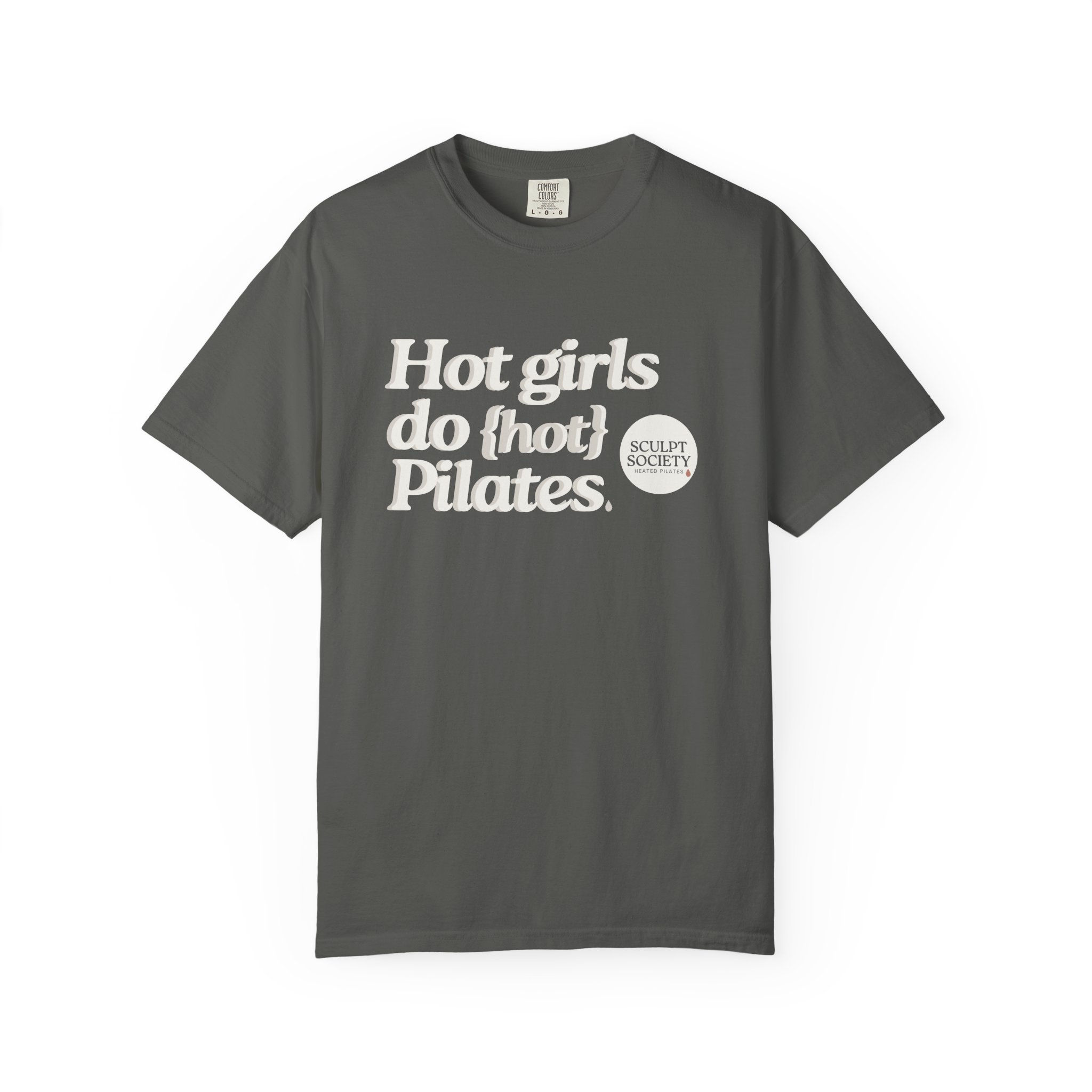 Hot Girls Do Hot Pilates T Shirt One Sided