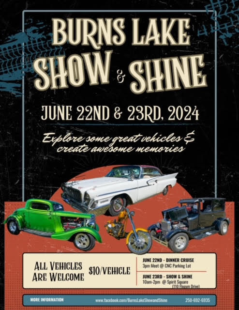 Bear Lake Car Show (This is an old poster but all I have for now)