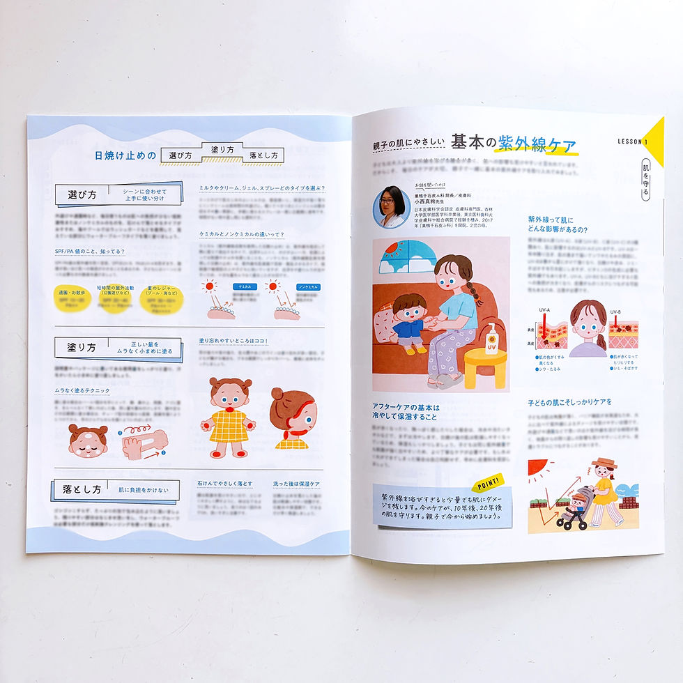 あんふぁん　ぎゅって別冊「親子で守ろう紫外線対策のきほん」