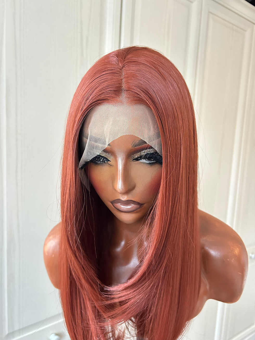 Thumbnail: Pumpkin spice (13 by 4) lace wig