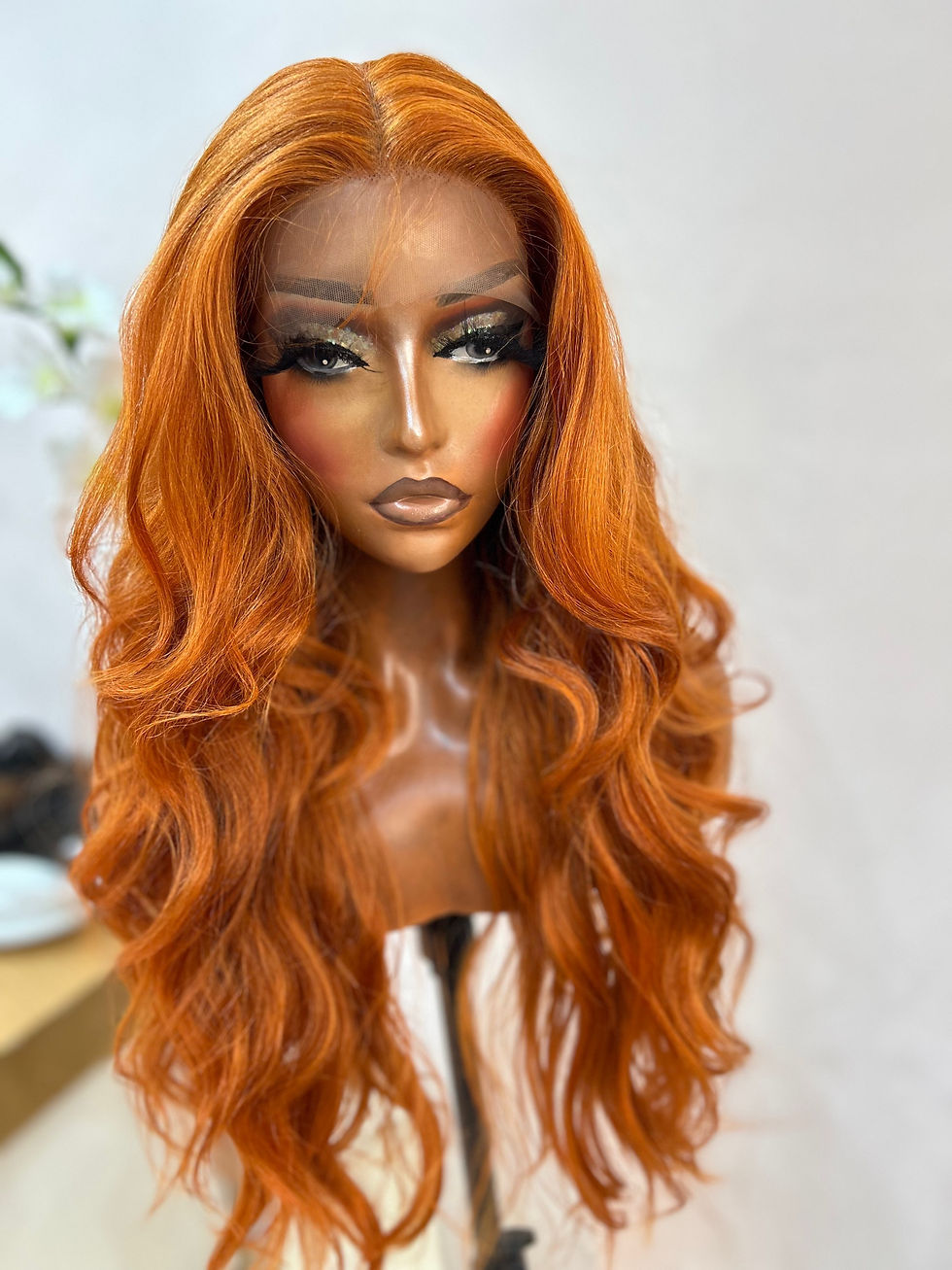 Thumbnail: Pumpkin spice (T-part)lace wig