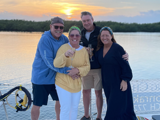 Sailing, Sunsets & Dolphins, January 2023