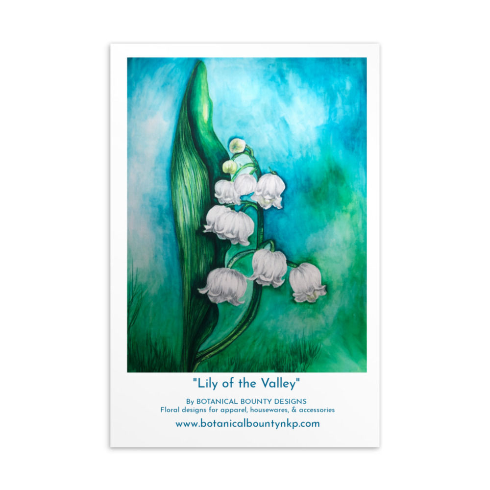 Lily of the Valley Postcard