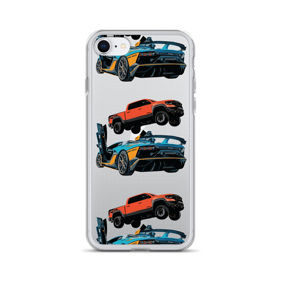 Thumbnail: Lambo jump Clear Case for iPhone®