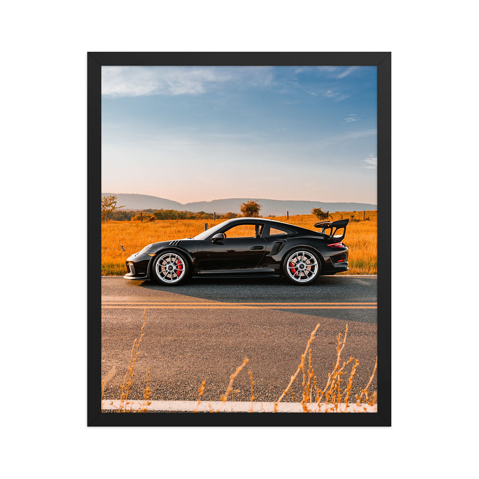 Thumbnail: Framed 991 GT3RS Poster  