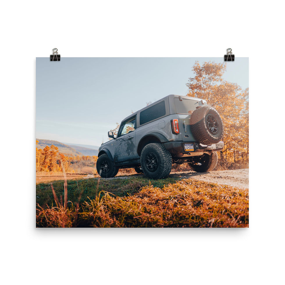 Thumbnail: Premium Glossy Photo paper poster Giveaway Ford Bronco