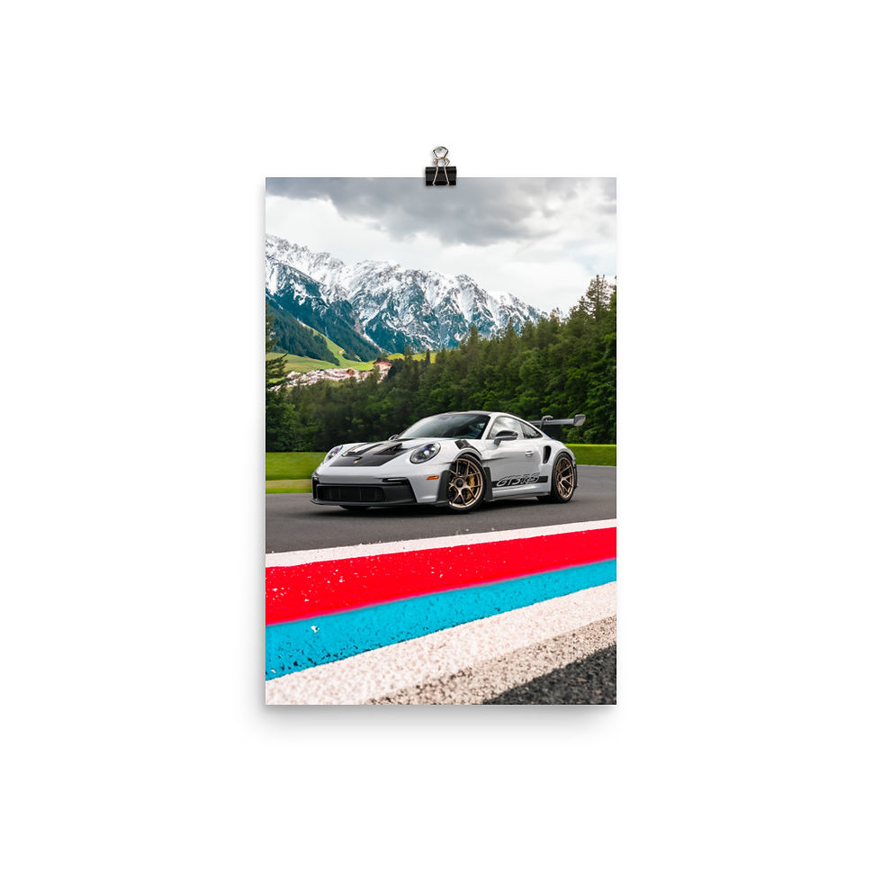 Thumbnail: Photo paper Porsche 911 GT3RS poster