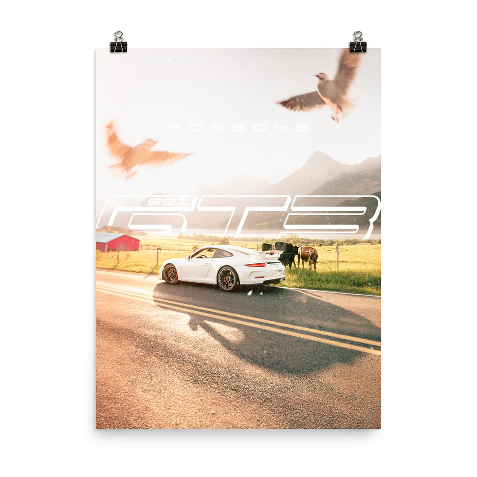 Thumbnail: Photo paper Porsche 991 GT3 poster