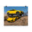 Thumbnail: Photo paper Urus jumping Aventador poster