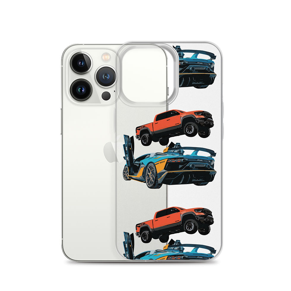 Thumbnail: Lambo jump Clear Case for iPhone®