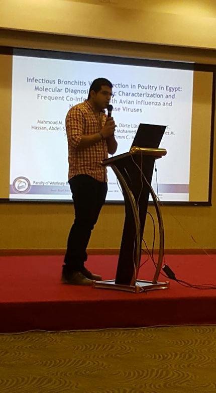 My presentation in BSU Scientific Conference