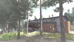 Single family custom home architecturally designed by James Knight of Reynard Custom Homes. Canton, GA 
