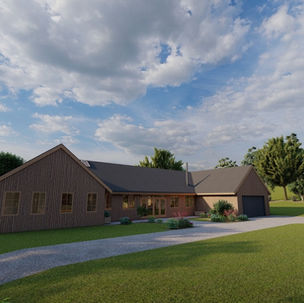 In Blue Ridge, GA a Family Home on an Expansive Site. Designed by James Knight of Reynard Custom Homes