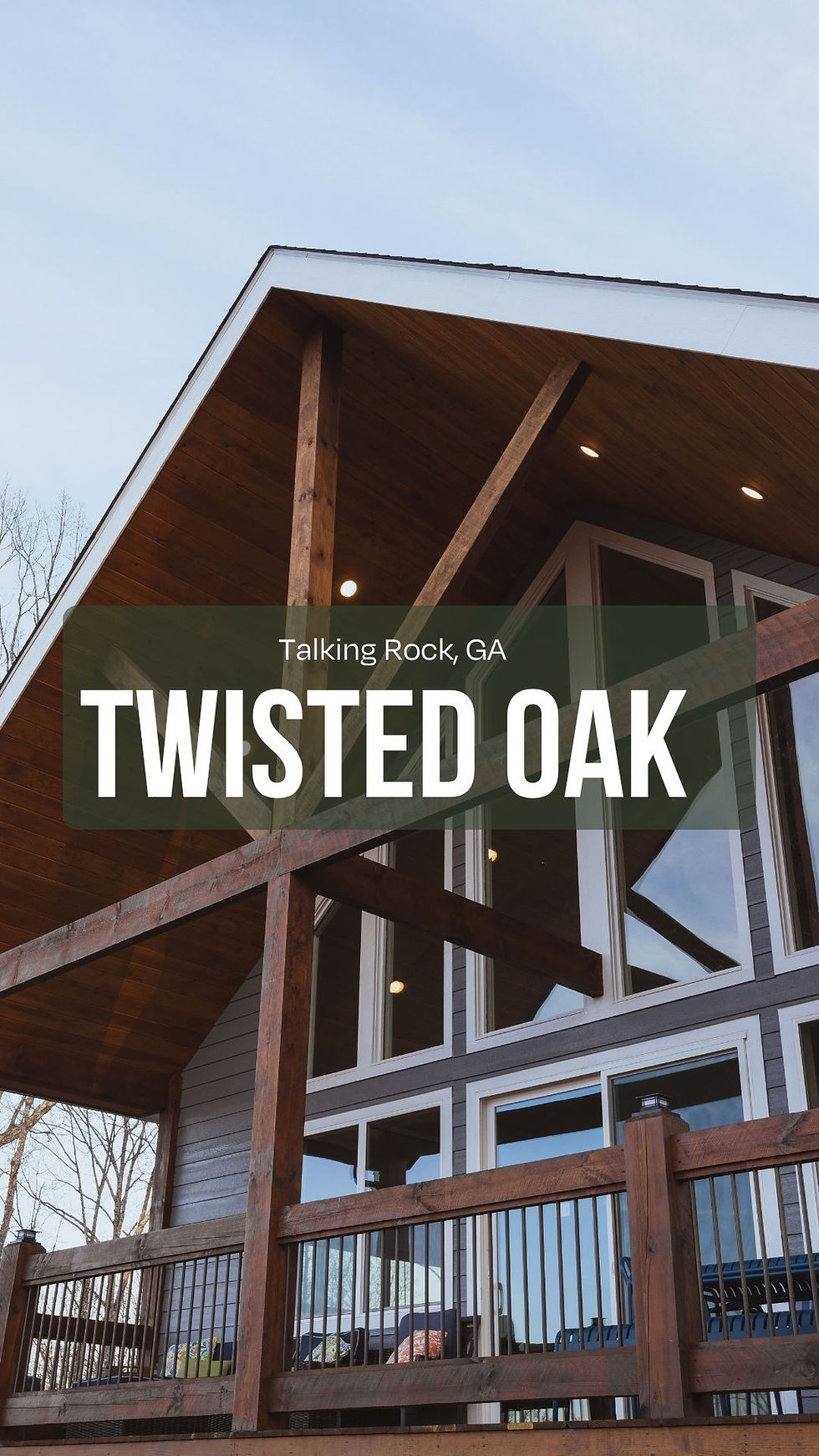 Twisted Oak - Talking Rock, GA. Reynard Architectrual Designs.