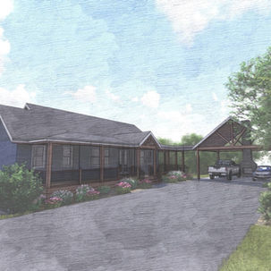 Custom single family home designed by James Knight of. Reynard Custom Homes. Architectural designs and renderings.