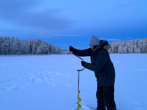 Laten we gaan ijsvissen 🐟