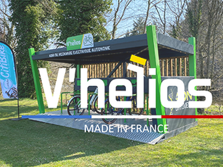 V'hélios, l'abri vélo Made in France