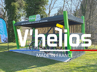 V'hélios, l'abri vélo Made in France