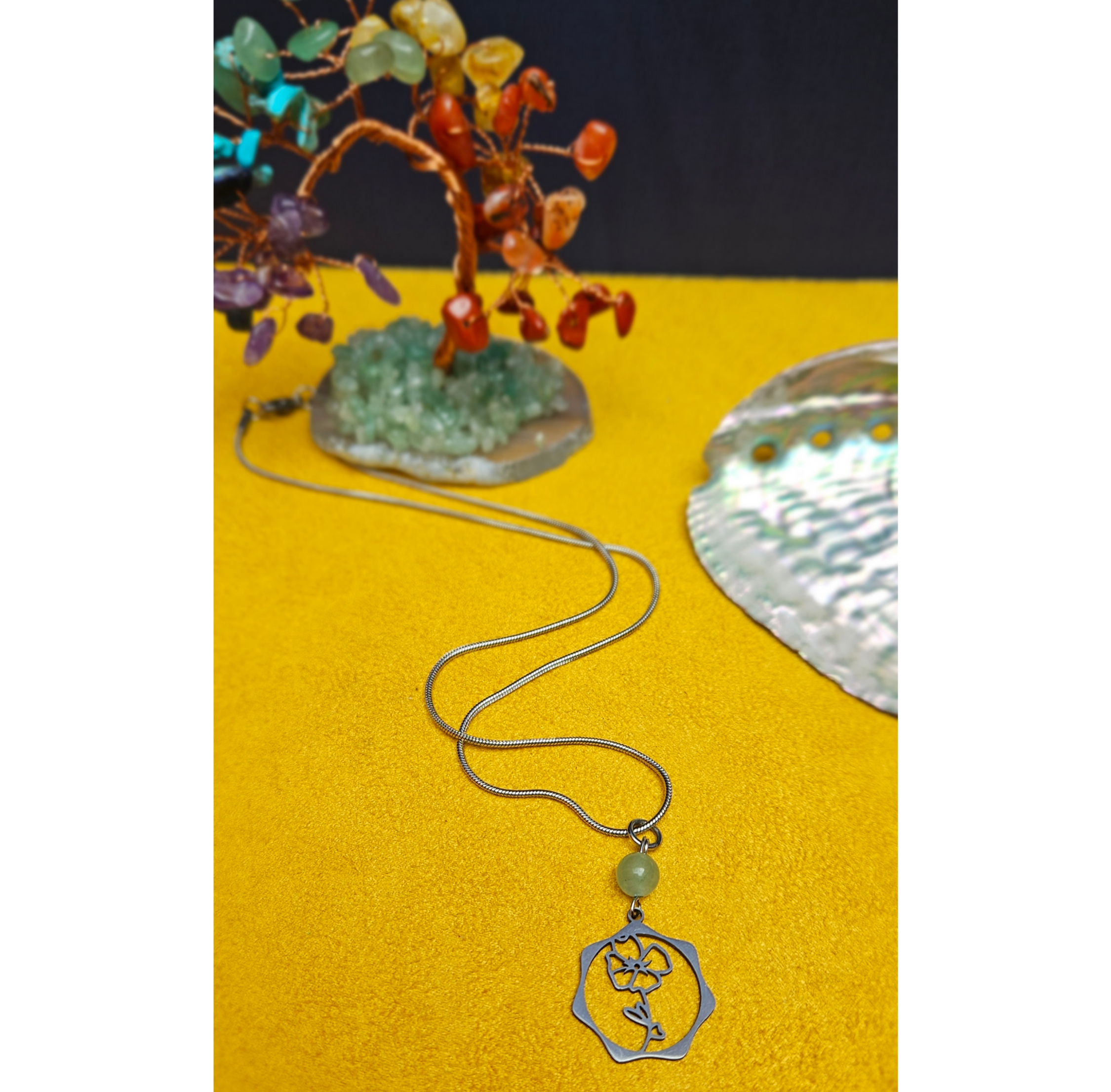 Collana "Buona Suerte" - Avventurina