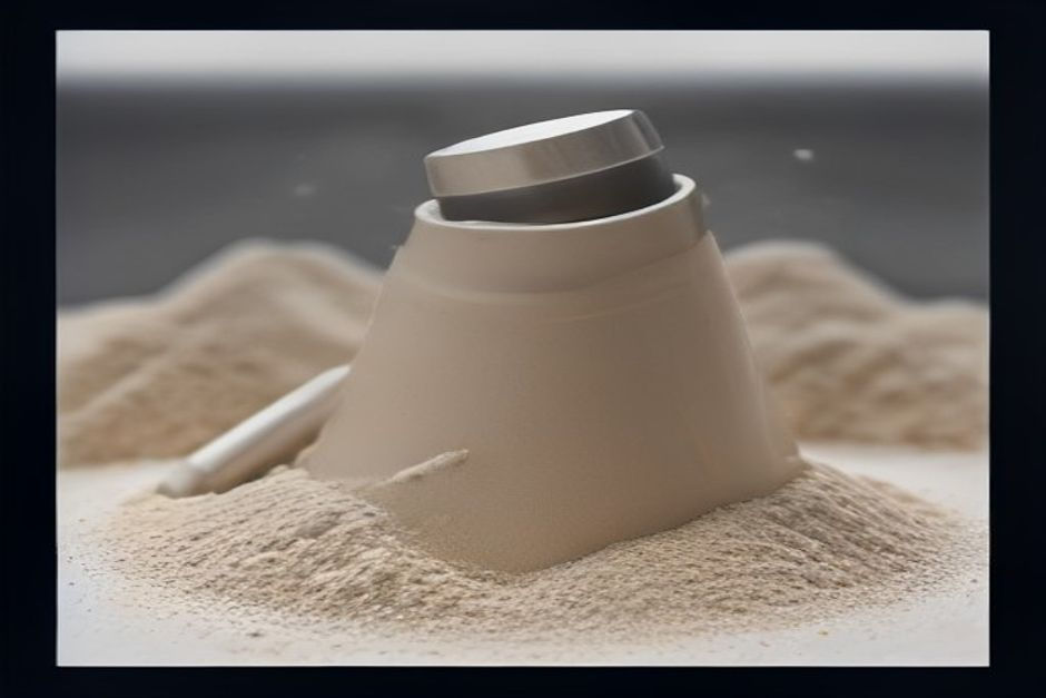 Powder material granulation process in industrial intensive mixer for refractory ceramic factory