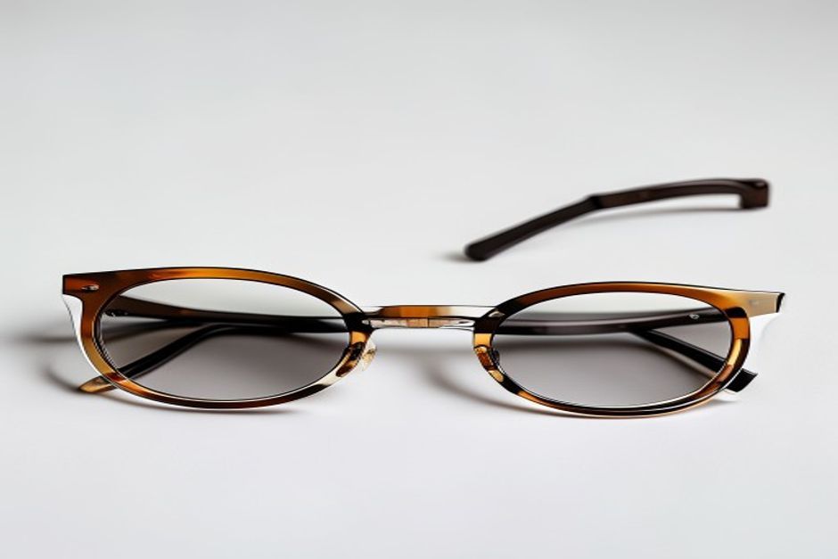 AI-generated eyewear frames acetate titanium collection luxury optical