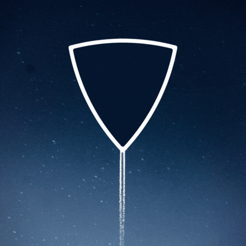 Blanc et Bleu E-Sports Illustratif Jeu Jeu Logo.gif