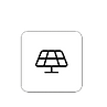 Symbol for a voltaic roof