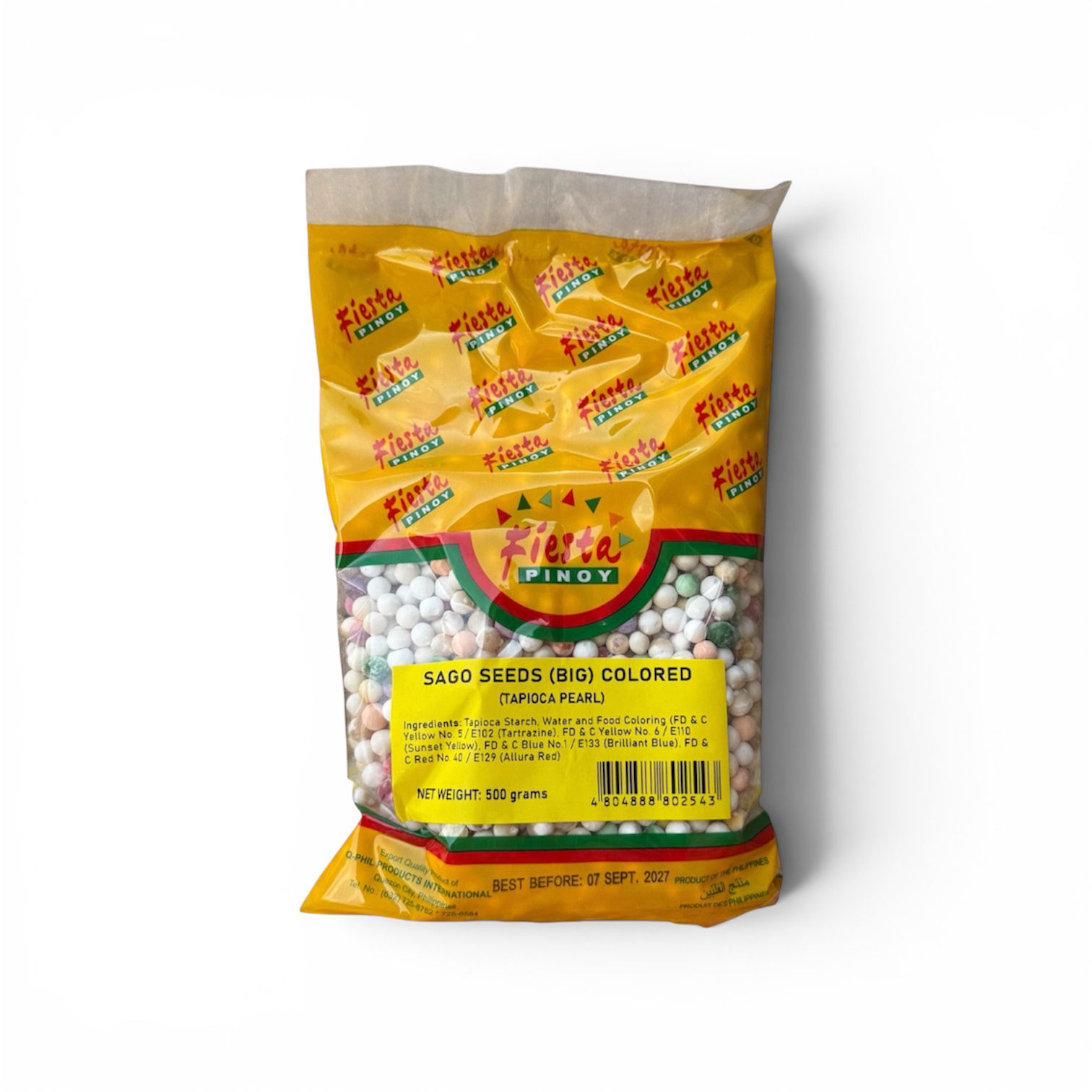 Fiesta Pinoy Sago Seeds Coloured 500g