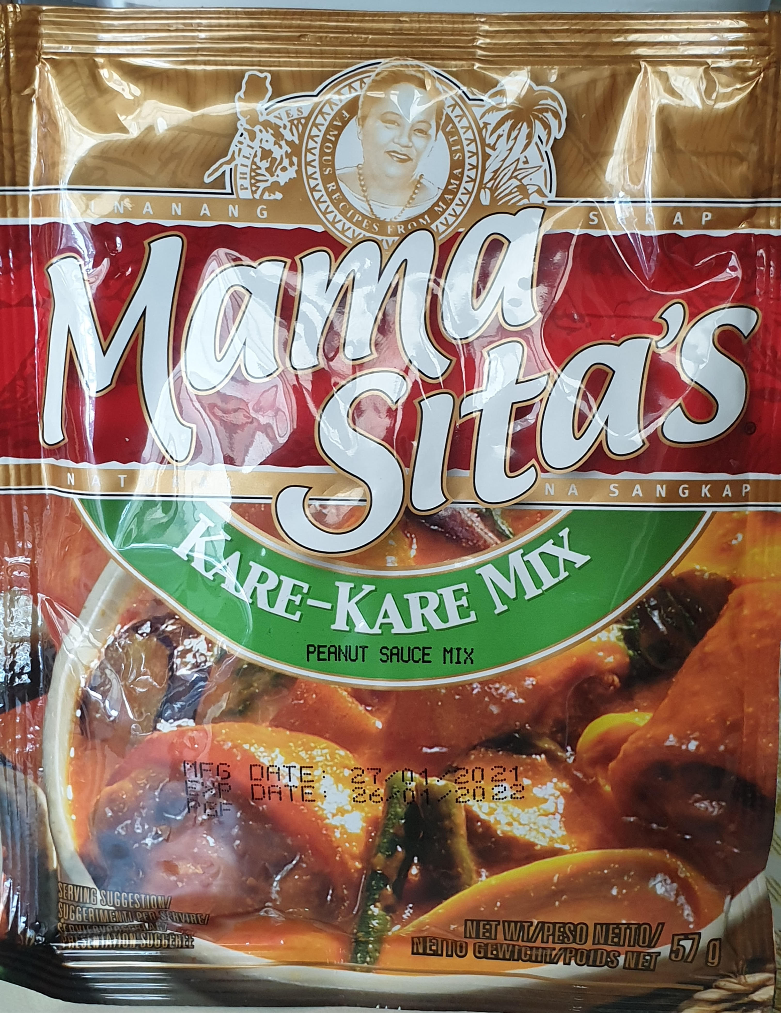 Mama Sita's Kare Kare Mix 57g