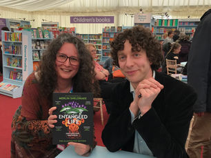 Entangled Life - Meeting Merlin Sheldrake at the Hay Literary Festival.
