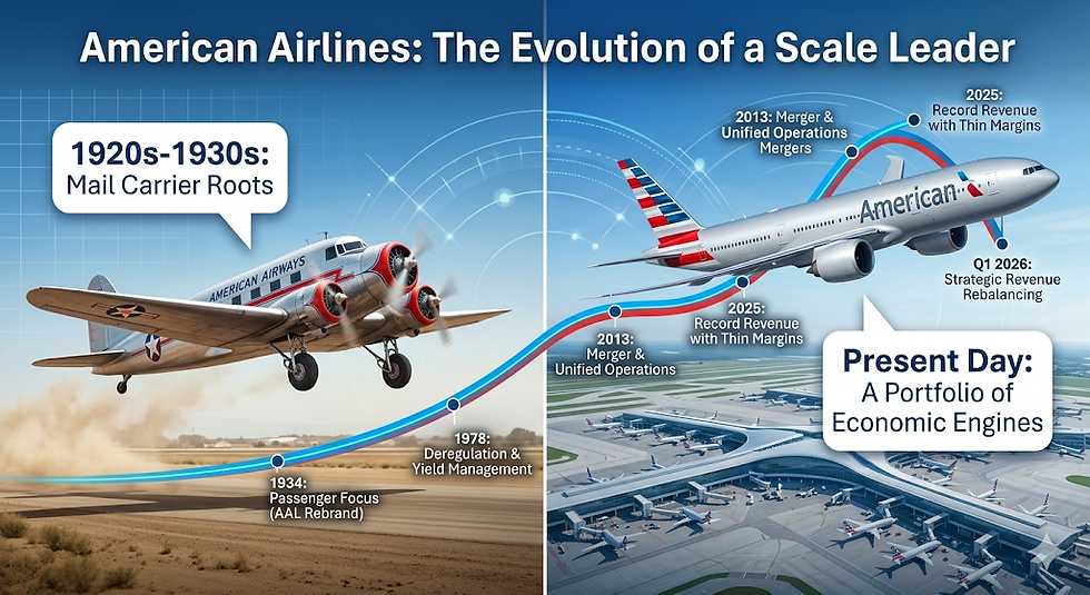 American Airlines: Business Model, Economics, and the Q1 2026 Reality