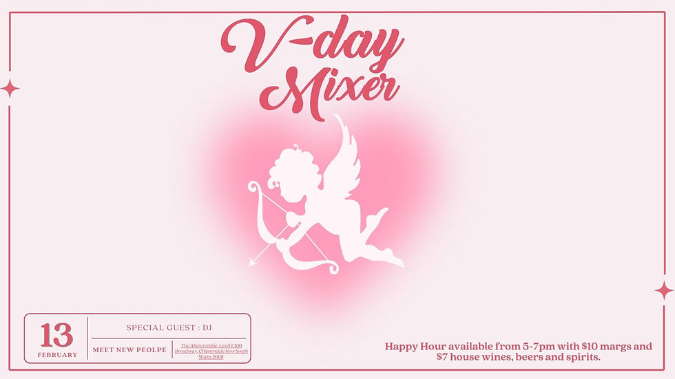 WEEK 1 PARTY: V-DAY MIXER