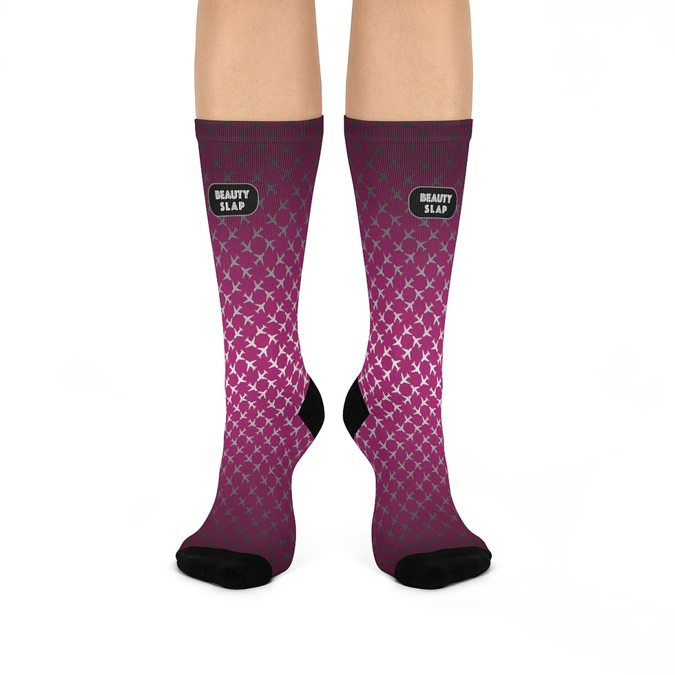 Thumbnail: Plane Cushioned Crew Socks